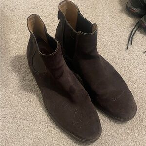 Men's Clarks Brown Chelsea Boots
